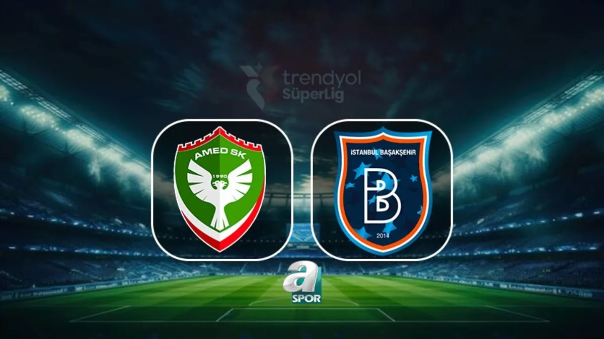 Amed SK-Başakşehir | CANLI (Trendyol Süper Lig 5. hafta)