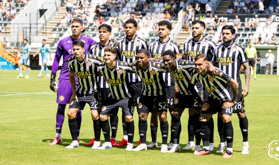 Jogadores do Nacional da Madeira